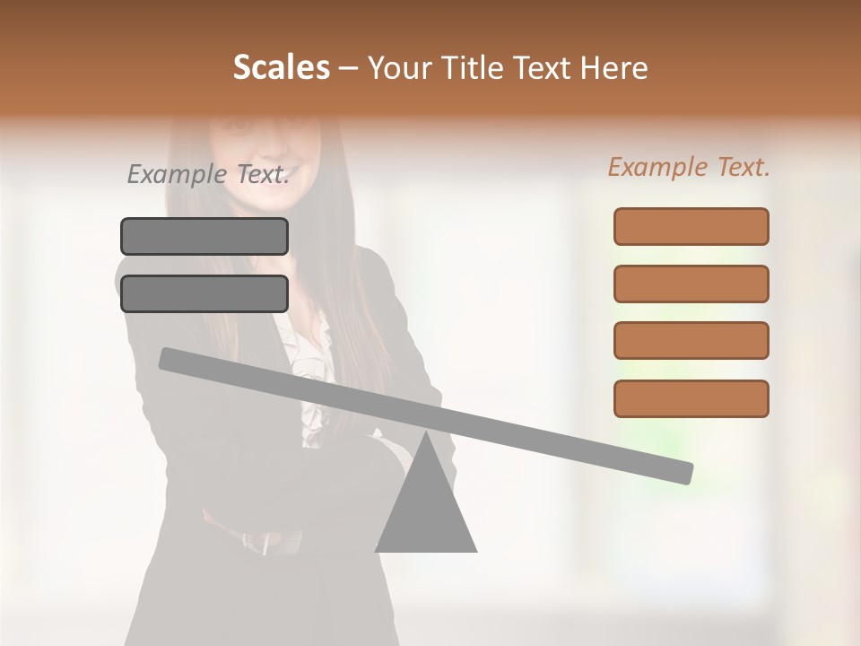 Ceo Girl Natural PowerPoint Template