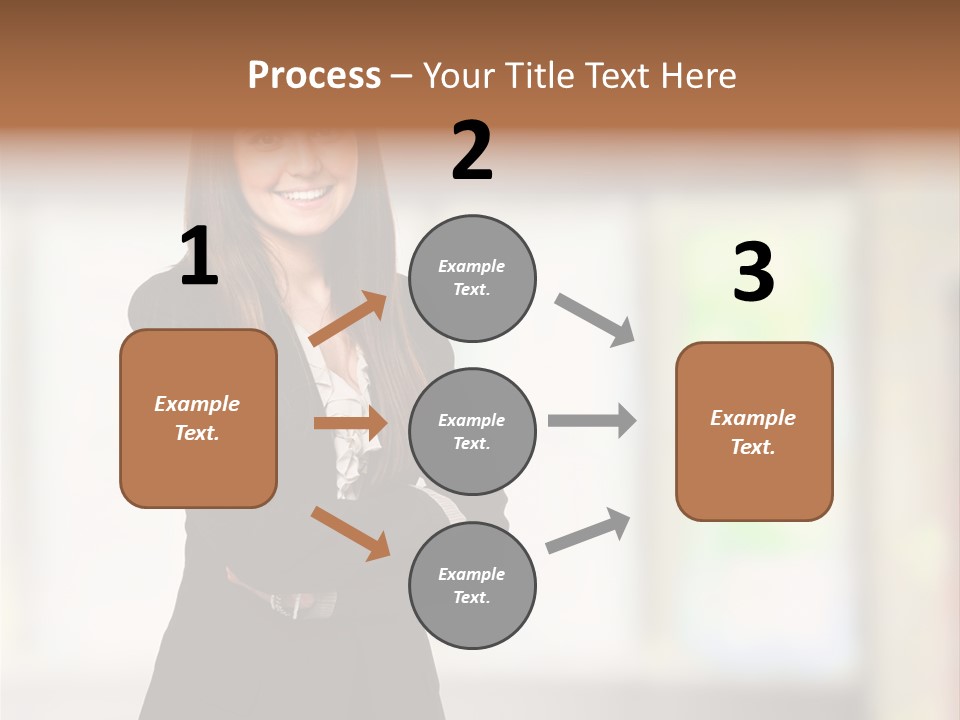 Ceo Girl Natural PowerPoint Template