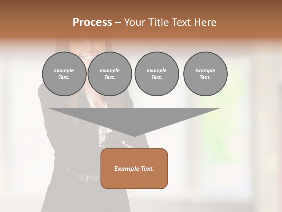 Ceo Girl Natural PowerPoint Template