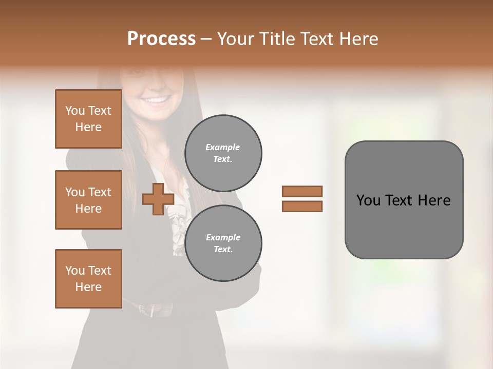 Ceo Girl Natural PowerPoint Template
