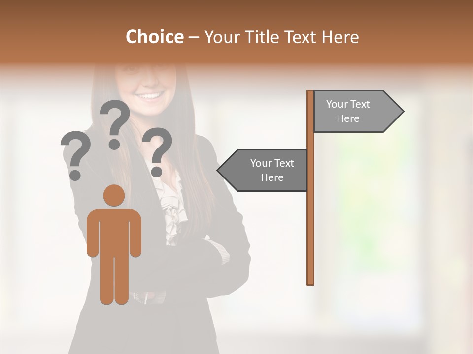 Ceo Girl Natural PowerPoint Template