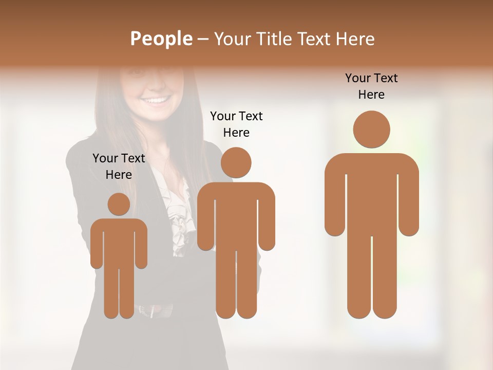 Ceo Girl Natural PowerPoint Template