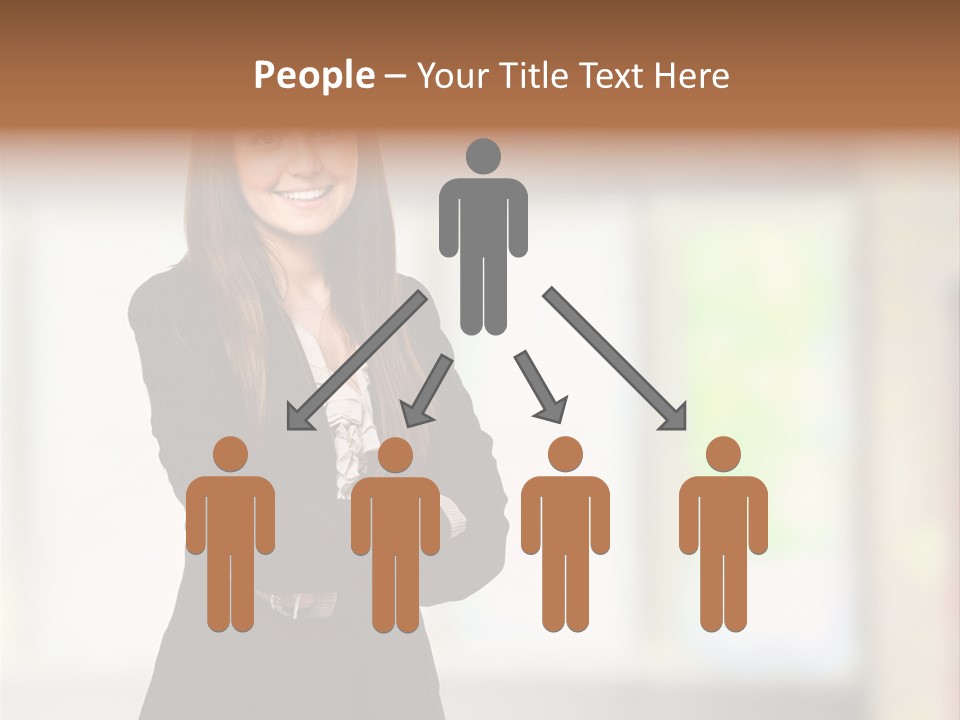 Ceo Girl Natural PowerPoint Template