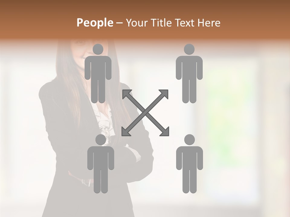 Ceo Girl Natural PowerPoint Template