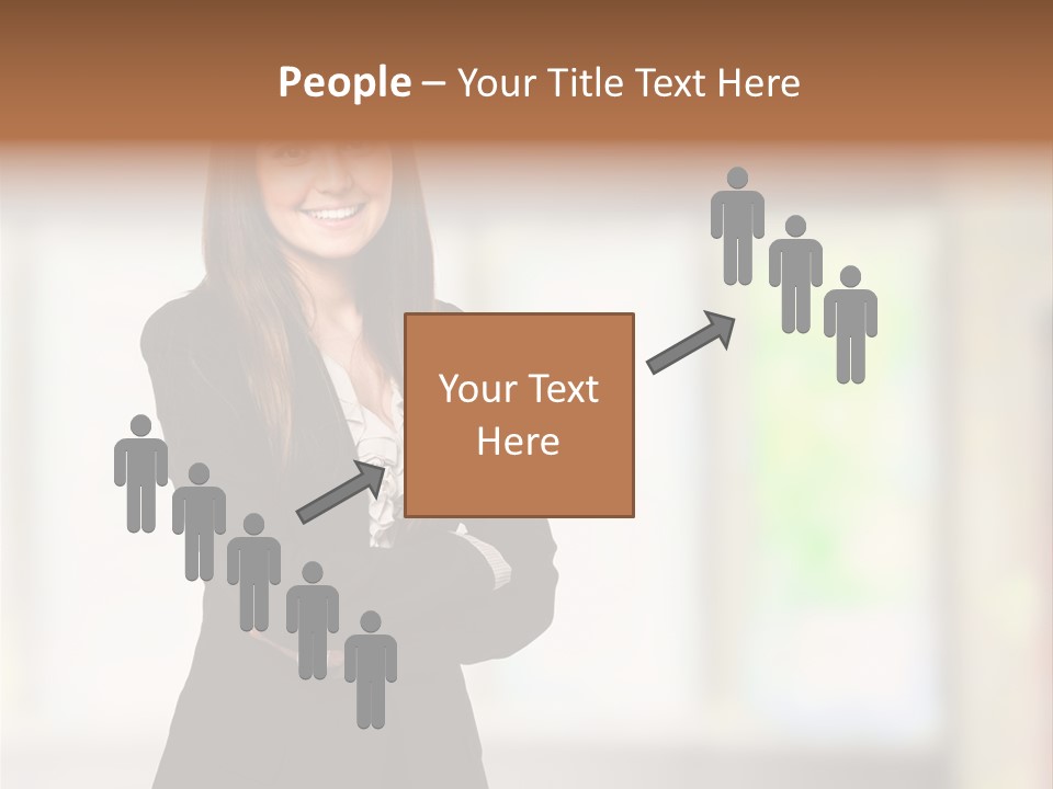 Ceo Girl Natural PowerPoint Template