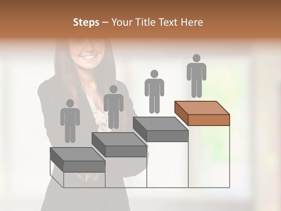 Ceo Girl Natural PowerPoint Template