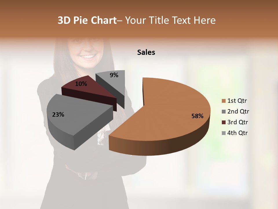 Ceo Girl Natural PowerPoint Template