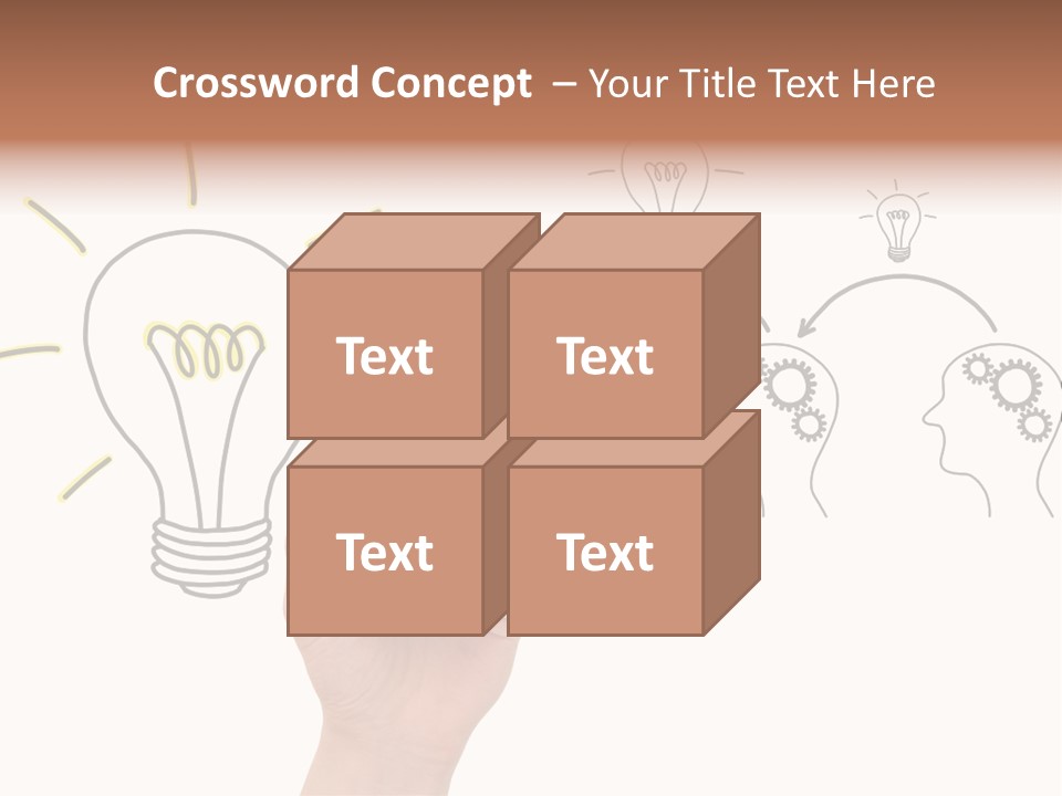 A Hand Drawing A Light Bulb On A Whiteboard PowerPoint Template