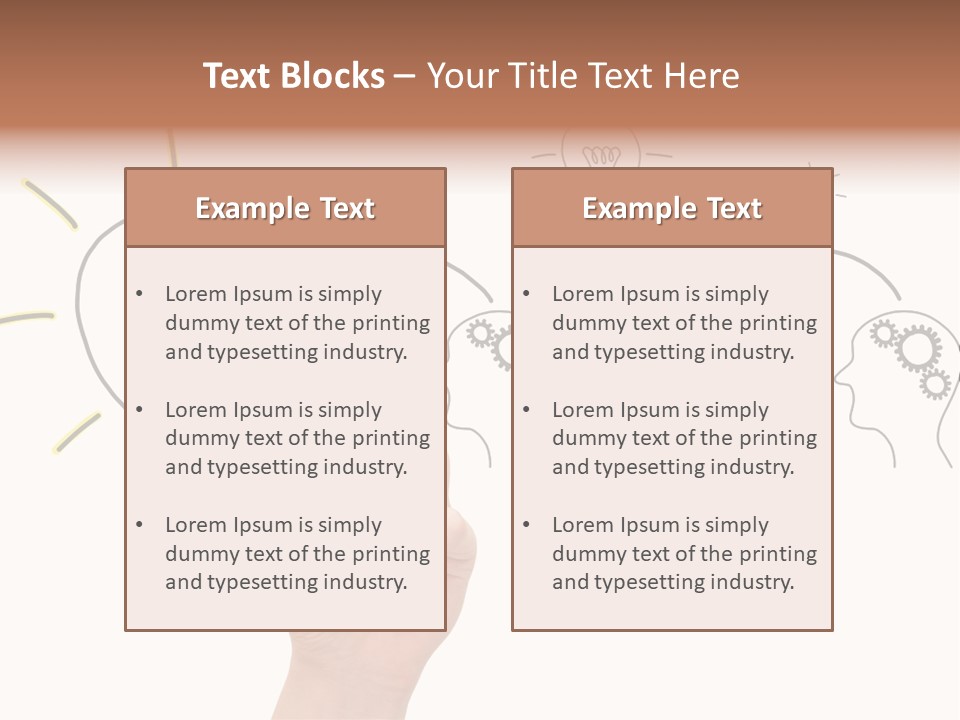 A Hand Drawing A Light Bulb On A Whiteboard PowerPoint Template