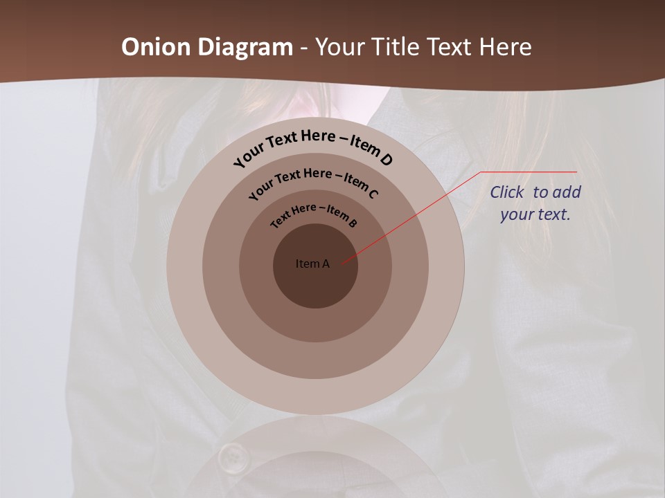 Businesslike White Caucasian PowerPoint Template