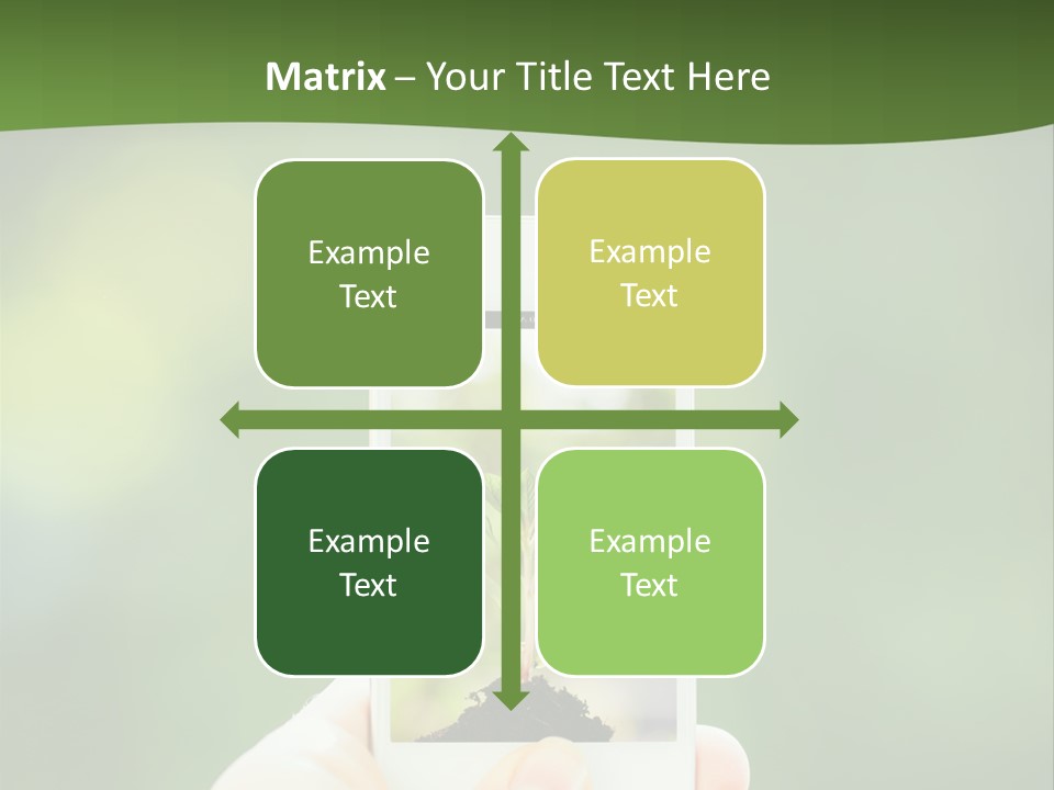 Copy Tree Computer PowerPoint Template