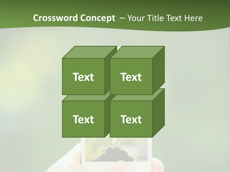 Copy Tree Computer PowerPoint Template