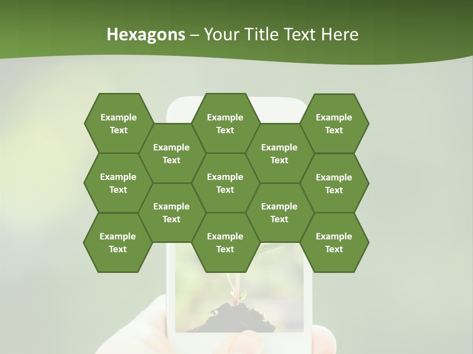 Copy Tree Computer PowerPoint Template