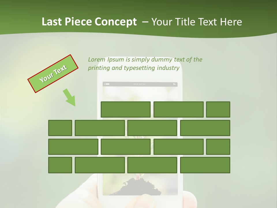 Copy Tree Computer PowerPoint Template