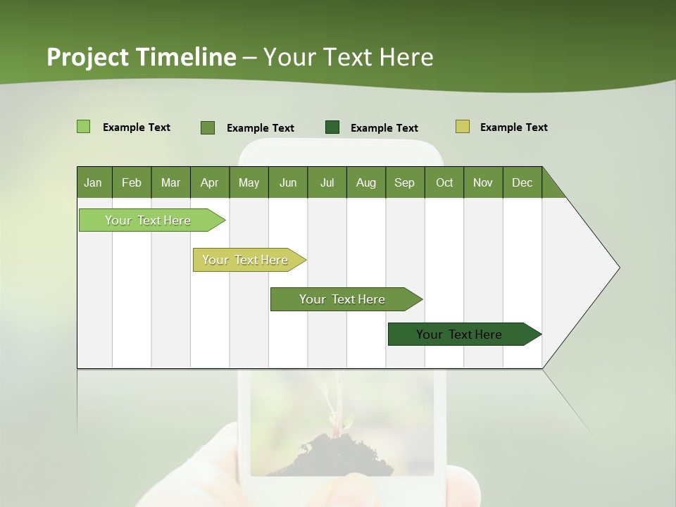 Copy Tree Computer PowerPoint Template