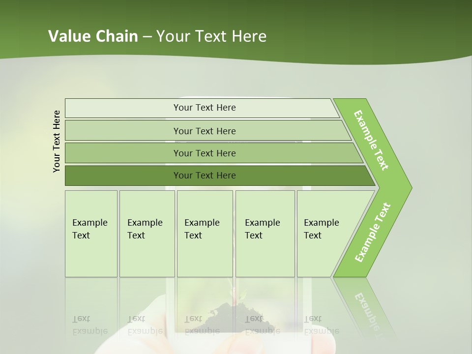Copy Tree Computer PowerPoint Template