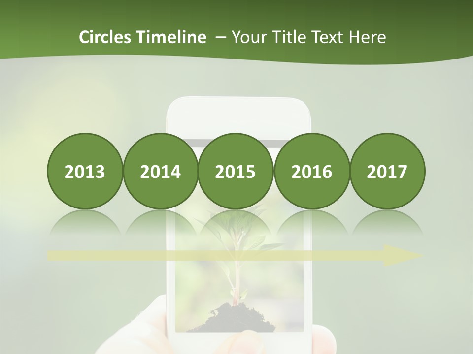 Copy Tree Computer PowerPoint Template