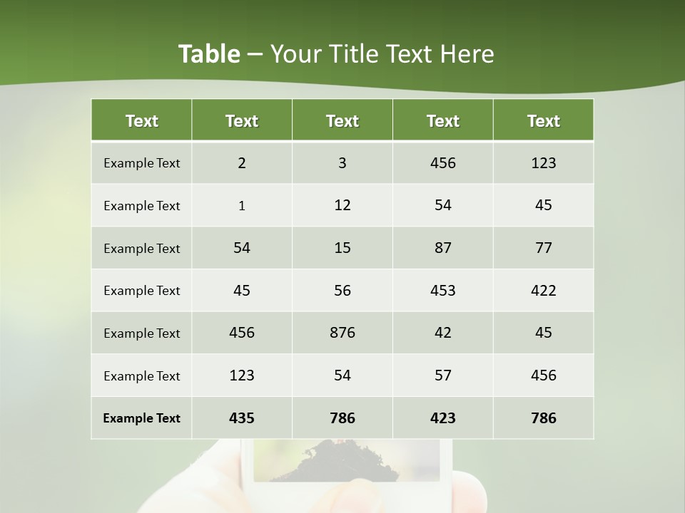 Copy Tree Computer PowerPoint Template