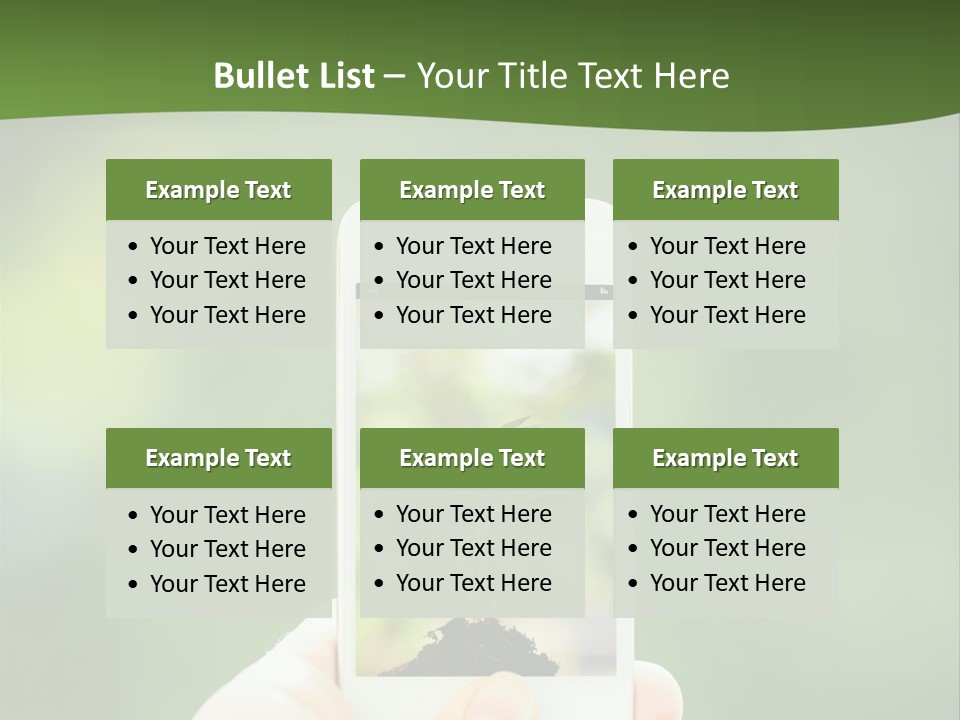 Copy Tree Computer PowerPoint Template