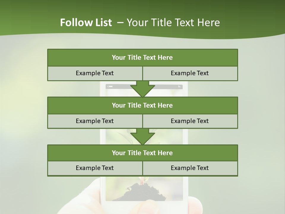 Copy Tree Computer PowerPoint Template