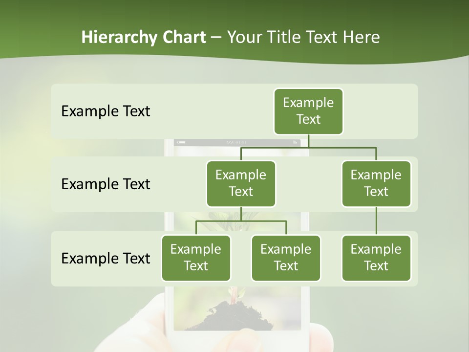 Copy Tree Computer PowerPoint Template