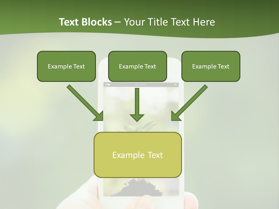 Copy Tree Computer PowerPoint Template