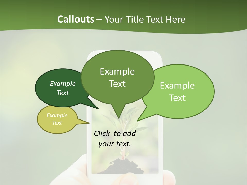 Copy Tree Computer PowerPoint Template