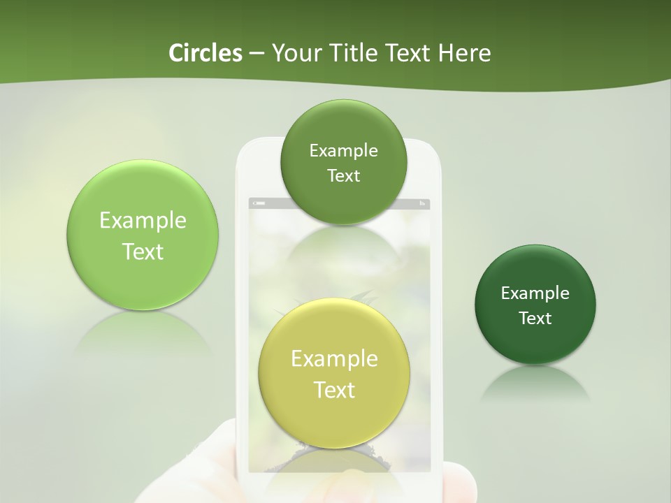 Copy Tree Computer PowerPoint Template