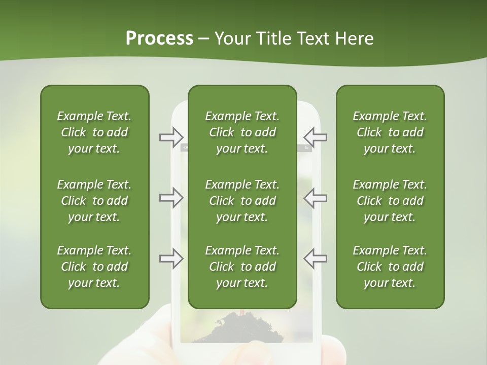 Copy Tree Computer PowerPoint Template