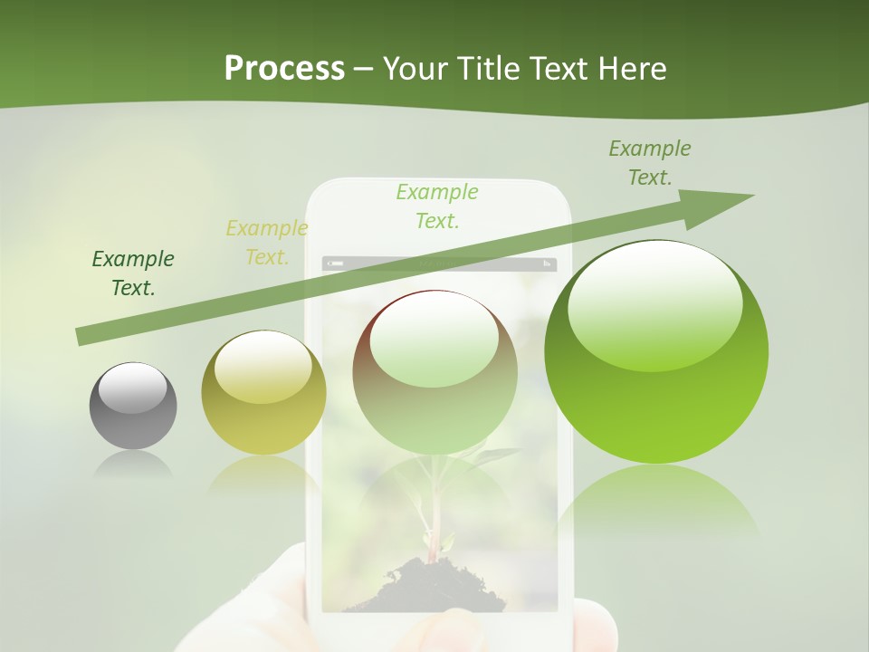 Copy Tree Computer PowerPoint Template