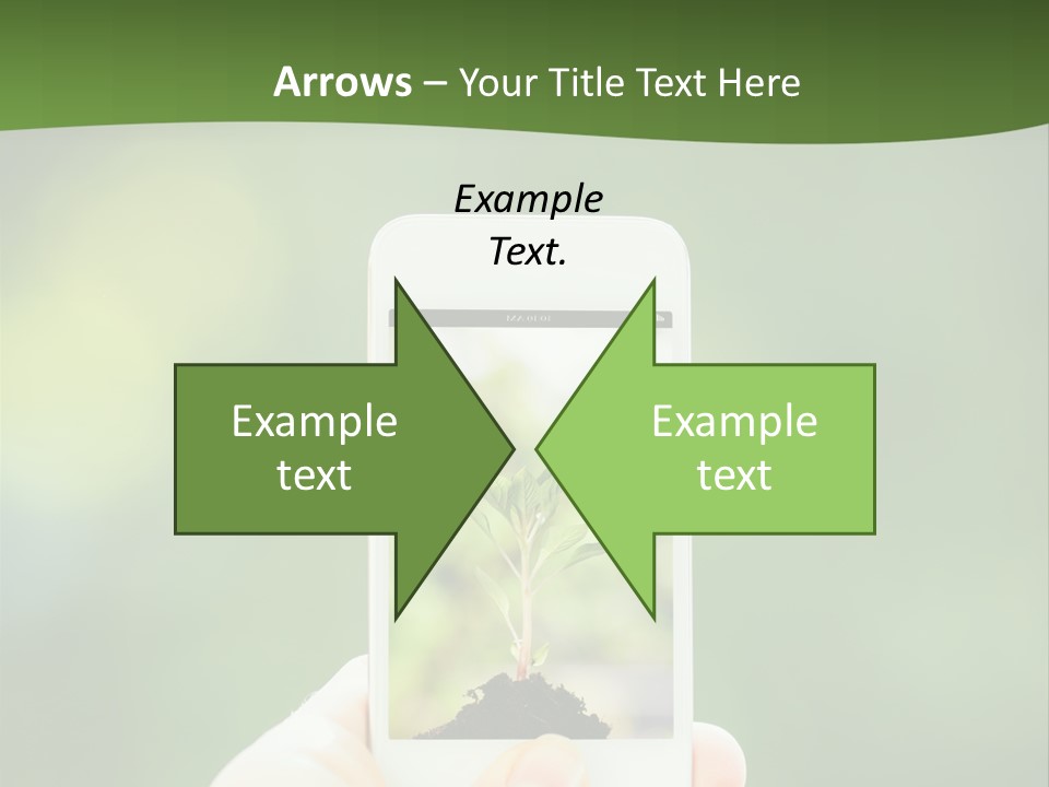 Copy Tree Computer PowerPoint Template
