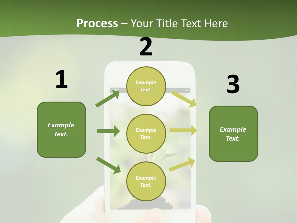 Copy Tree Computer PowerPoint Template