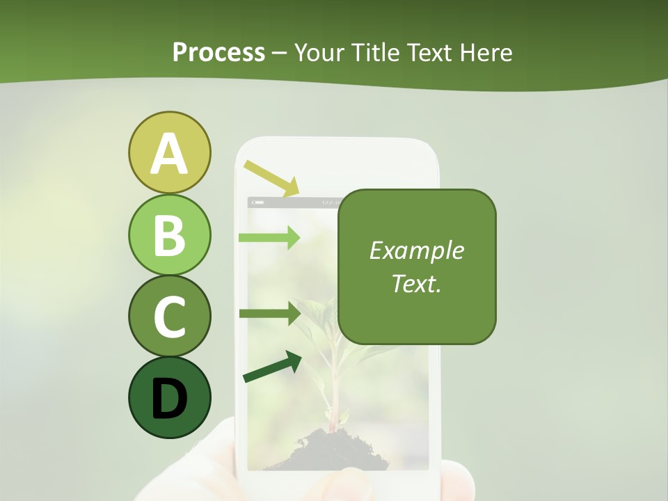 Copy Tree Computer PowerPoint Template