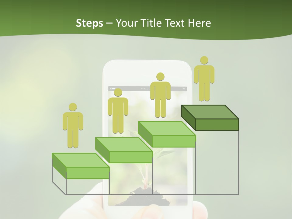 Copy Tree Computer PowerPoint Template