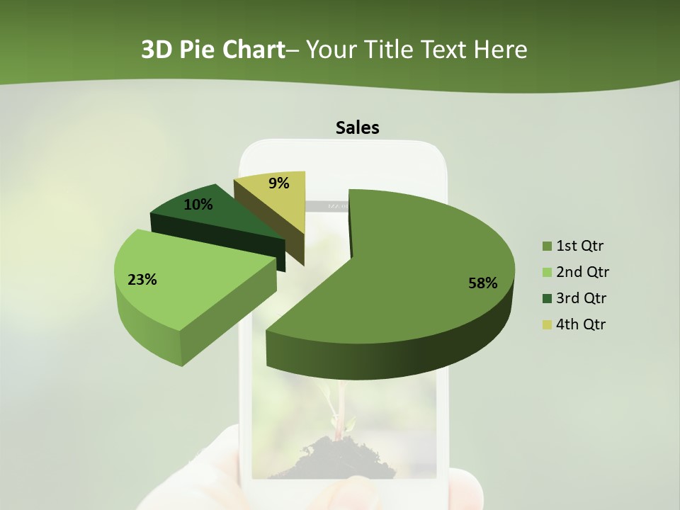 Copy Tree Computer PowerPoint Template