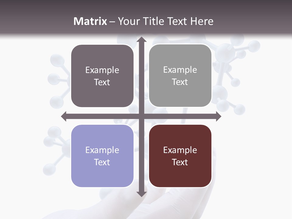 Virtual Biology White Collar Worker PowerPoint Template