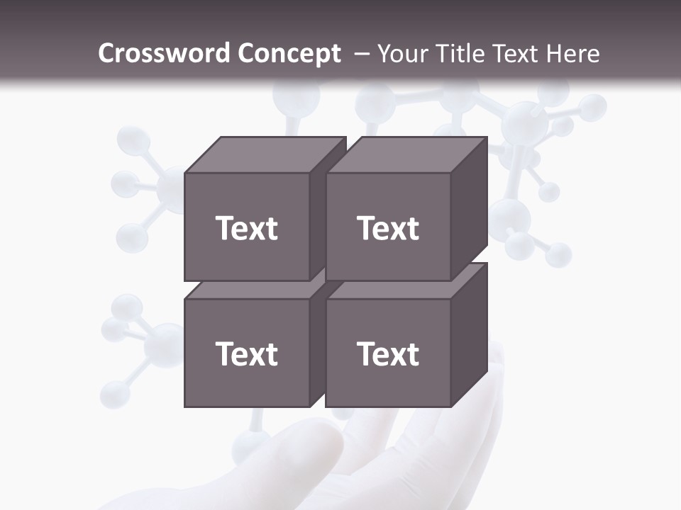 Virtual Biology White Collar Worker PowerPoint Template