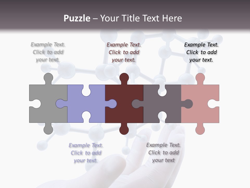 Virtual Biology White Collar Worker PowerPoint Template