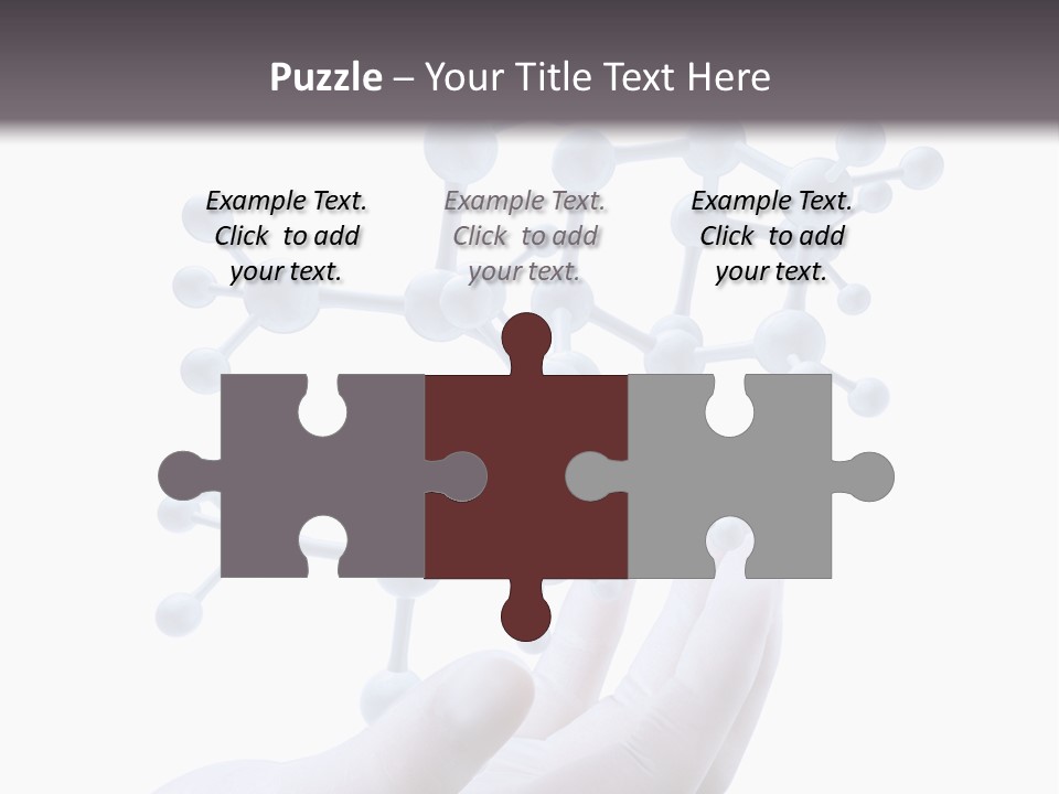 Virtual Biology White Collar Worker PowerPoint Template