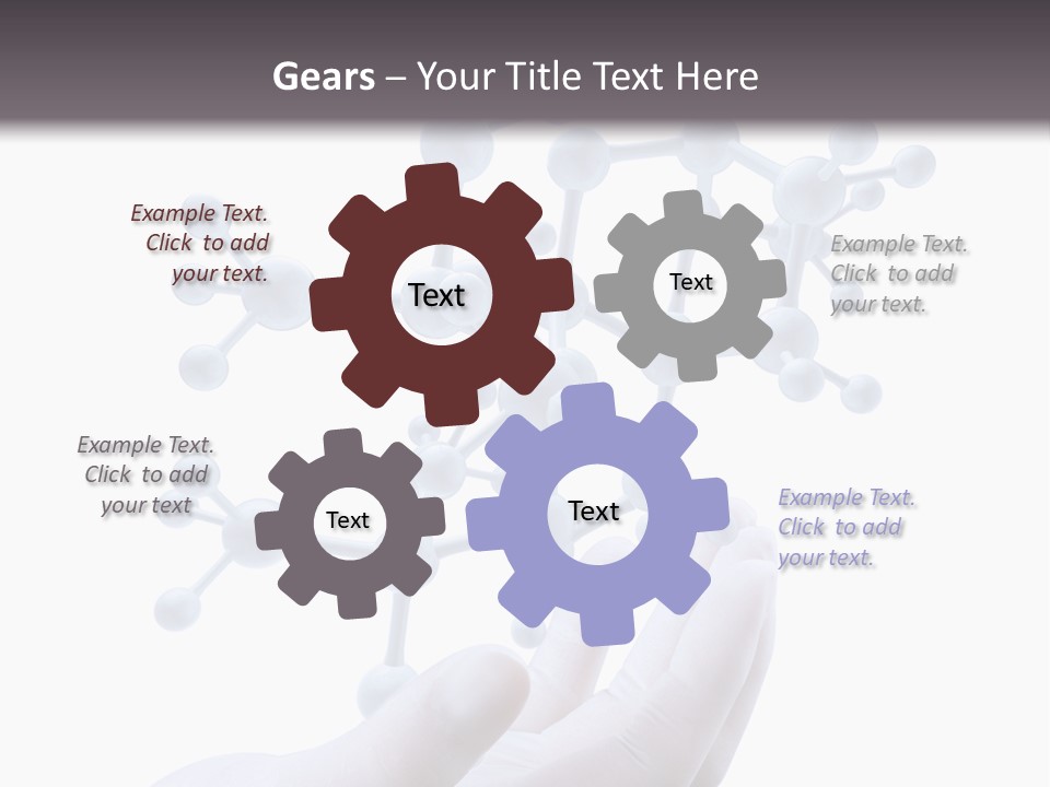 Virtual Biology White Collar Worker PowerPoint Template