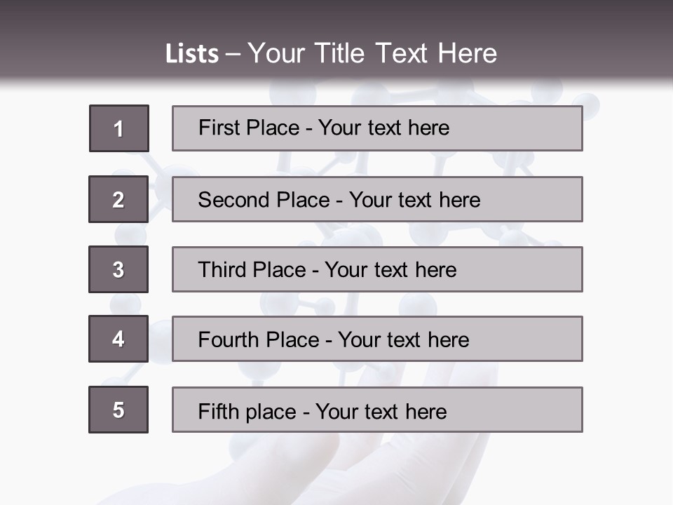 Virtual Biology White Collar Worker PowerPoint Template