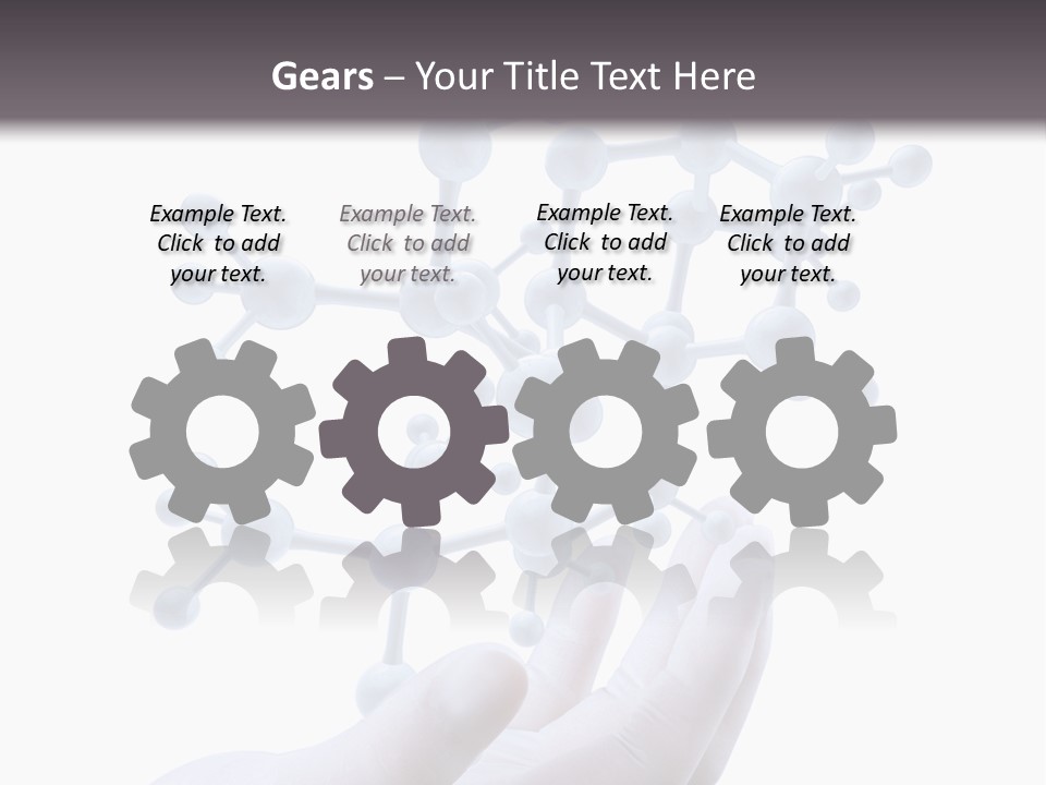 Virtual Biology White Collar Worker PowerPoint Template