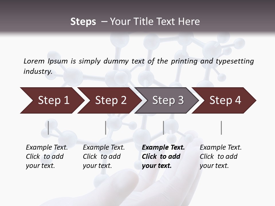 Virtual Biology White Collar Worker PowerPoint Template