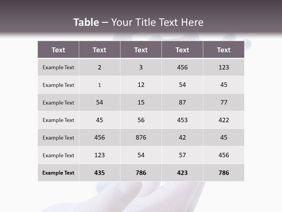 Virtual Biology White Collar Worker PowerPoint Template