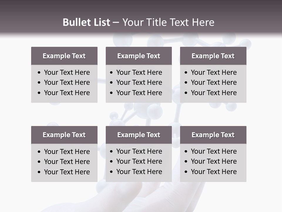 Virtual Biology White Collar Worker PowerPoint Template