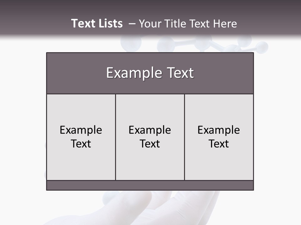 Virtual Biology White Collar Worker PowerPoint Template