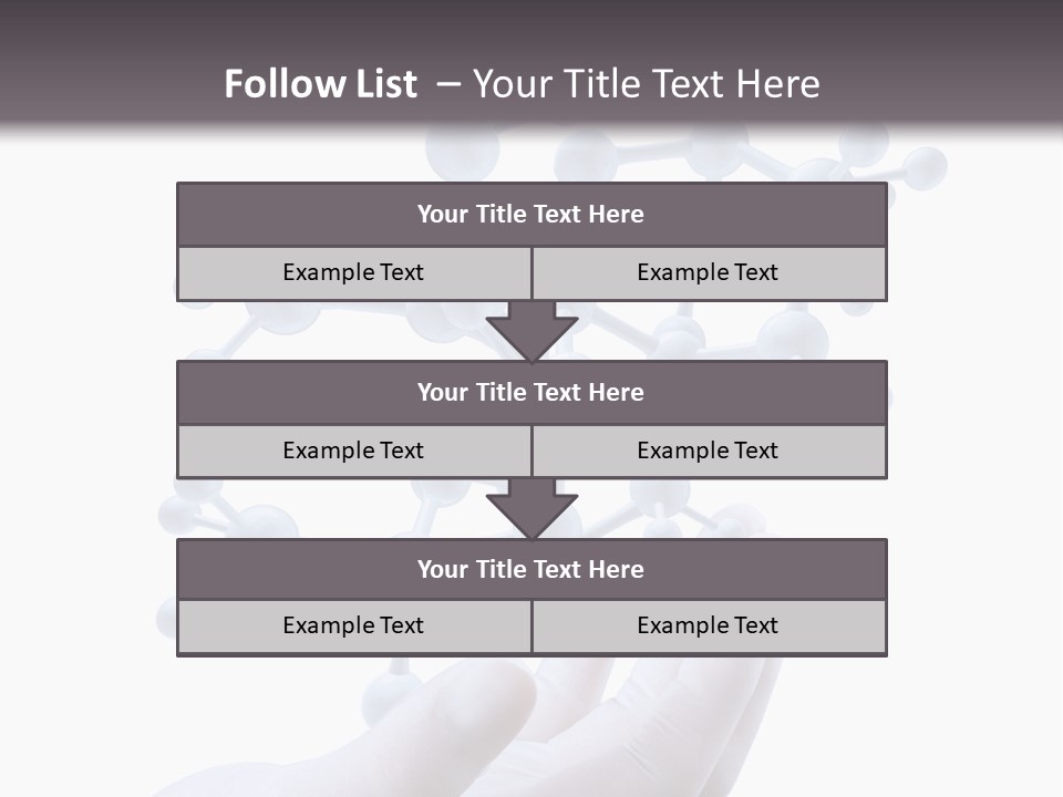 Virtual Biology White Collar Worker PowerPoint Template
