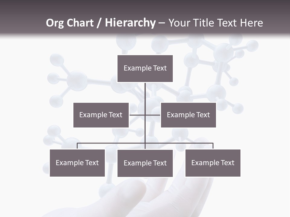 Virtual Biology White Collar Worker PowerPoint Template