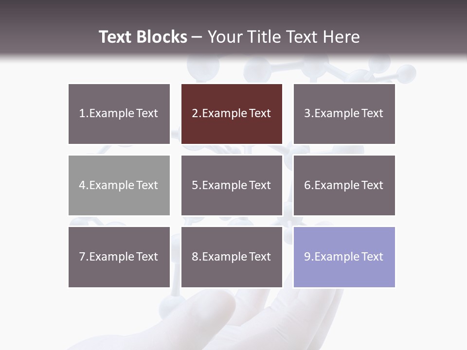 Virtual Biology White Collar Worker PowerPoint Template