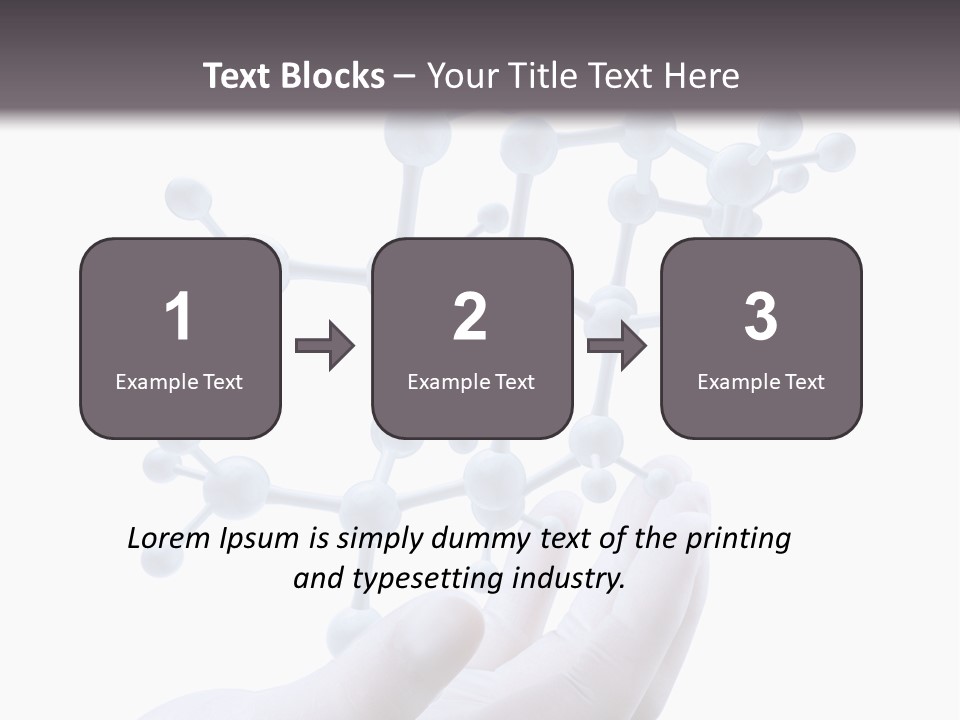 Virtual Biology White Collar Worker PowerPoint Template
